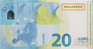 BILLET FACTICE - 5 EURO