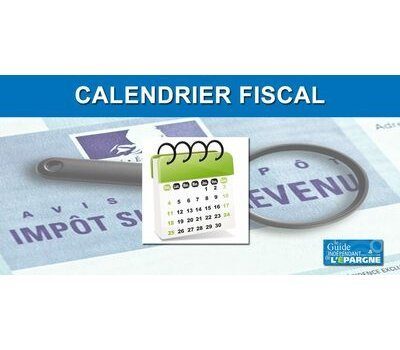 📅 Calendrier fiscal 2025