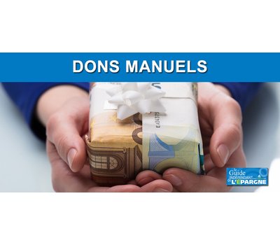 Dons manuels et dons d'argent : la déclaration obligatoire doit être effectuée en ligne à partir du 1er janvier 2026