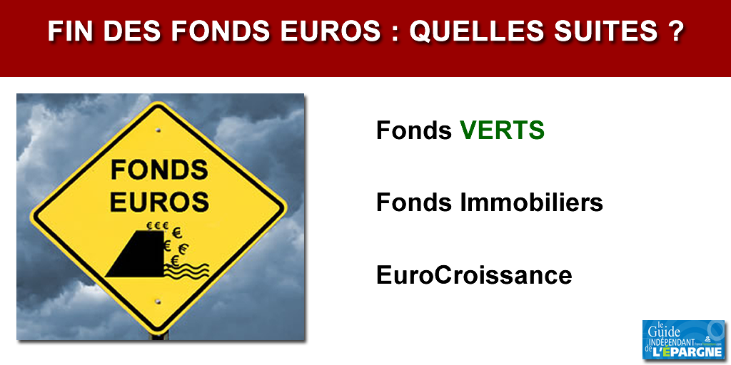 Assurance-Vie, l'après fonds euros obligataires ? Des fonds verts, des fonds immobiliers ou encore de l'eurocroissance ? Assurance-Vie, l'après fonds euros obligataires ? Des fonds verts, des fonds immobiliers ou encore de l'eurocroissance ?